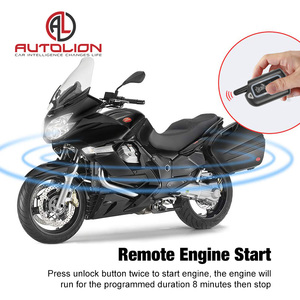 Kit <span class=keywords><strong>Alarm</strong></span> sepeda motor terbaru dengan Remote Control dua arah Sensor getaran tampilan LCD dan baterai bawaan untuk daya cadangan - Product Image 3