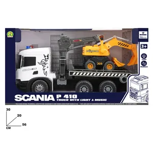 Scania P 410 Truck with <b>Light</b> and <b>Music</b> 56Cm Plastic Battery Powered Toy Vehicle for Kids - Product Image 1