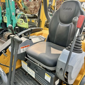 Mini-excavatrice compacte d'occasion Kubota U20, mini-pelle sur chenilles, machine de terrassement hydraulique, petit équipement de construction pour l'aménagement paysager - Product Image 4