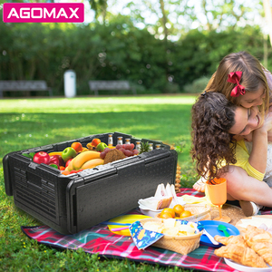 กล่องเก็บความเย็นแบบพกพาขายส่ง กล่องน้ำแข็งพับได้สำหรับกิจกรรมกลางแจ้ง - Product Image 5