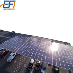 Système de structure de stationnement solaire pour carport Schletter, compatible avec les panneaux solaires et les auvents solaires - Product Image 6