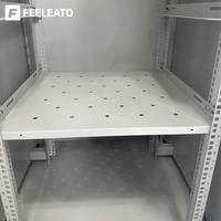 Armoire de serveur intelligente extérieure 42U 19 pouces avec système de refroidissement climatisé et UPS pour centre de données modulaire en stock