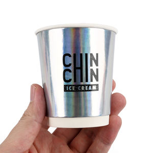 Custom Logo Biodegradable Disposable Double Wall <b>Coffee</b> Coated Paper <b>Cup</b> Waterproof 4oz/<b>8oz</b>/10oz/12oz/14oz/16oz Hot Drink Take - Product Image 4