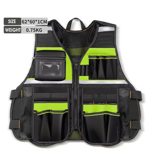 Customized Design Waterproof Canvas Multi-Pocket <b>Heavy</b> <b>Duty</b> OEM Electrician <b>Tool</b> <b>Bag</b> for Electricians - Product Image 3