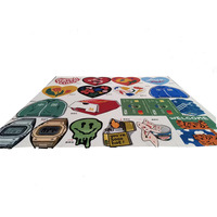 Bestseller Benutzer definierter 3D-Teppich Rutsch fester bedruckter 3D-Teppich für Klassen zimmer teppich Plüsch Weicher 3D-Bodenteppich
