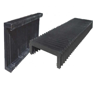 Couvertures de glissière à soufflet CNC Couvertures de soufflet d'<span class=keywords><strong>accordéon</strong></span> à axe X Y Z pour mouvement linéaire - Product Image 1