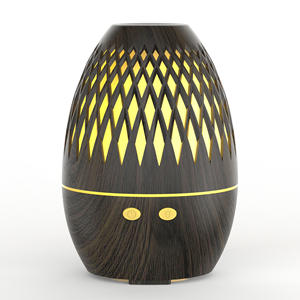 Diffuseur d'arômes à grain de bois, humidificateur USB 5V avec lumière LED, mini appareil ménager pour usage domestique et commercial - Product Image 4