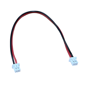 1,25mm 2-Pin Doppelkopf-Anschlusskabel Gleiche Richtung Umgekehrte Richtung Rot-Schwarz 20cm Elektronischer Kabelbaum - Product Image 1