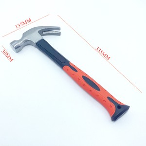 <span class=keywords><strong>Marteau</strong></span> à griffes <span class=keywords><strong>de</strong></span> type <span class=keywords><strong>américain</strong></span> <span class=keywords><strong>de</strong></span> 16oz, outils <span class=keywords><strong>de</strong></span> quincaillerie à vendre à chaud avec manche en fibre <span class=keywords><strong>de</strong></span> verre en plastique <span class=keywords><strong>de</strong></span> couleur personnalisable OEM pour les charpentiers - Product Image 5