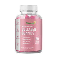 Daynee Collagen Gummies Éclaircissantes à la Vitamine, Complément Herbal Naturel Détoxifiant pour la Beauté et le Blanchiment de la Peau des Femmes