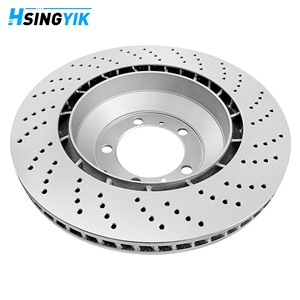 High Carbon Alloy Rear Brake Disc 9Y0615601B for Audi E-Tron GT Saloon for Porsche Cayenne-High <strong>Performance</strong> <strong>Rotors</strong> - Product Image 5