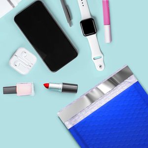 Tùy chỉnh màu đen mờ tự niêm phong Poly bong bóng vận chuyển mail túi bọt phong bì đầy không khí kinh doanh nhỏ bong bóng mail cho nhỏ - Product Image 5
