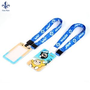 Biểu Tượng Tùy Chỉnh ID Chủ Thẻ Dây Buộc Polyester Cổ Dây Đeo Dây Buộc Với Tùy Chỉnh Thiết Kế Logo - Product Image 2