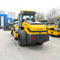 Compacteur hydraulique à tambour unique SHANTUI de 10 tonnes pour la construction routière et les travaux de terrassement