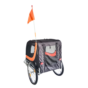 Pliant Grand Pet Chiens Transporteur Chariot Cargo Vélo Remorque avec Fixation Facile et Rapide - Product Image 5