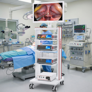 Système de caméra endoscopique médicale OEM <span class=keywords><strong>Shrek</strong></span>, fabricant de système de tour laparoscopique chirurgical plein format - Product Image 1