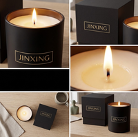 Meilleure vente 130g Bougies de parfum de maison et parfum Bougies de luxe sans fumée faites à la main Velas Bougies de cire de soja parfumées pour la maison