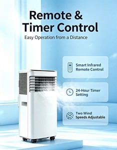 Climatiseur Portable de Gros pour Usine, Réfrigérant R290, Oscillation Automatique, Climatiseur Mobile avec Fonction de Déshumidification Indépendante - Product Image 5