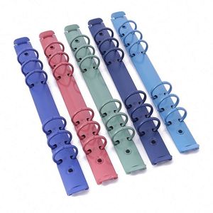 <strong>O</strong> Shape Silver Perforated Metal Binder <strong>Clip</strong> Paper Ring Binder Mechanism Elegant <strong>Clips</strong> Product - Product Image 2