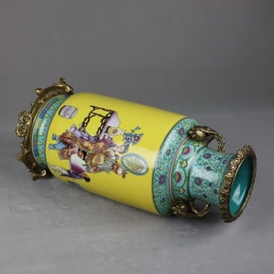 Jingdezhen antico palazzo decorazione vaso porcellana asta cinese classica ceramica vaso di fascia alta collezione di vasi - Product Image 5