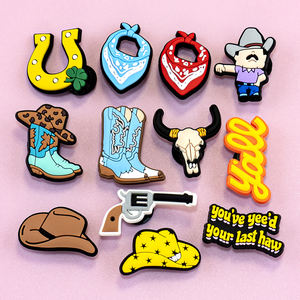 Dijes de Moda 2025 para Zapatos de Vaquero y Vaquera, Estilo Salvaje del Oeste, Botas, Tacones, Sombreros, Dinero, Dólares, Accesorios Decorativos para Zapatos, Venta al por Mayor - Product Image 2