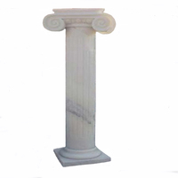 Décoration intérieure design moderne Pierre de granit solide ronde Colonnes de marbre grec romain Colonnes de pilier élégantes