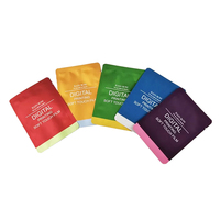 Petite pochette thermoscellable en Mylar personnalisée de 5ml, 10ml, 30ml, feuille d'aluminium, sac d'emballage pour échantillons liquides cosmétiques et soins de la peau