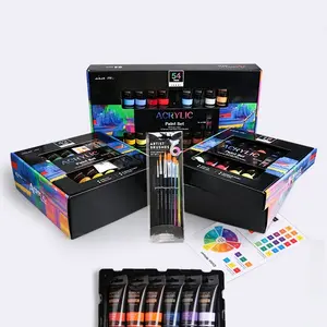 Factory Price 24 Colors 35ml Acrylic Paint Tube Custom 24 Colors Acrylic Paint Set