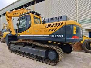 Pelles sur chenilles Hyundai d'occasion certifiées CE avec godet hyundai330 33 TON machinerie lourde coréenne excavateurs à vendre - Product Image 2