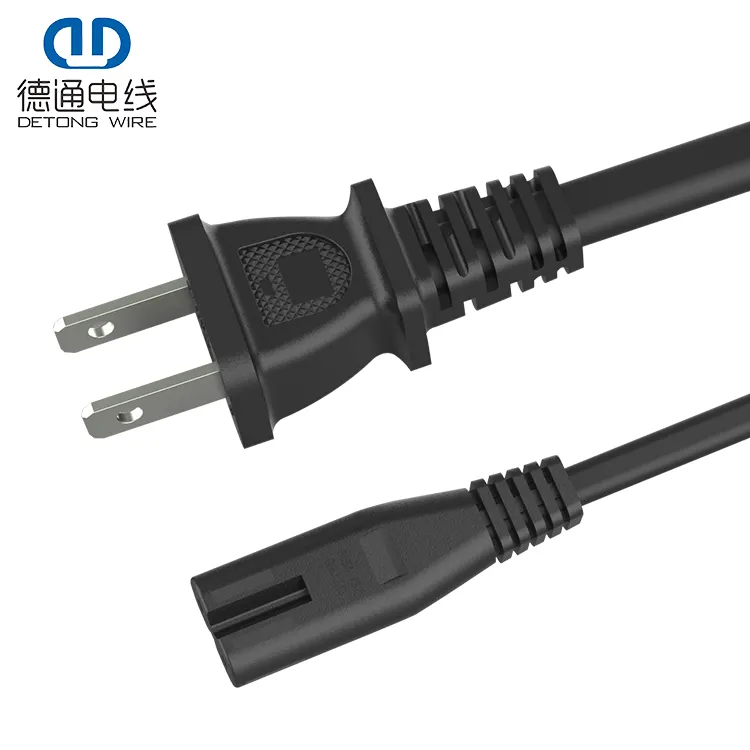 Home Appliance Lamps Lighting japan power cord 16 18awg PVC Extension power Cable with VFF wire PES certification