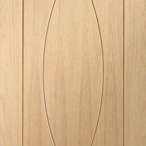 Contemporanea Moderna <span class=keywords><strong>Pesaro</strong></span> Rovere Stile Porta A Filo con Classique Arco Scanalature - Product Image 4