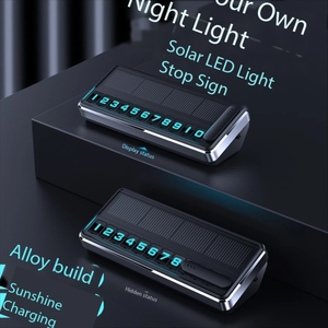 Автомобильный номерной знак на солнечной батарее - Product Image 2