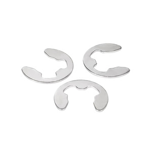 แหวนล็อค Qianye แบบ C ทำจากสแตนเลส 304 ขนาด M16 M17 M18 M19 M20 M22 สำหรับใช้กับเพลา - Product Image 1