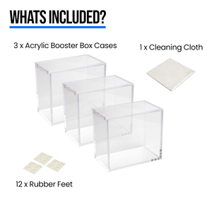 Modern Eco-Friendly <b>Display</b> Rack Clear Acrylic Booster <b>Box</b> with Magnetic Lid - Product Image 4