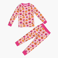 Ensemble de pyjamas d'Halloween assortis pour la famille, imprimé citrouille, manches longues, vêtements de nuit pour enfants, costume de cosplay mère-fille, ensemble pour filles
