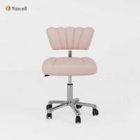 Chaise de laboratoire réglable Yoocell, couleur blanche, chaise de médecin, chaise dentaire, chaise ESD