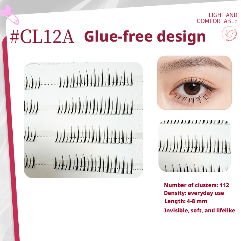 Faux cils sans colle