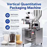 Machine d'emballage quantitatif verticale automatique, pesage haute précision pour l'emballage de poudres, granulés et aliments, en acier inoxydable