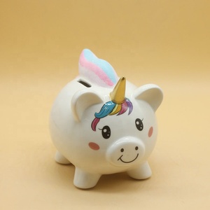 <span class=keywords><strong>Dessin</strong></span> animé Licorne <span class=keywords><strong>Tirelire</strong></span> En Céramique Avec <span class=keywords><strong>Tirelire</strong></span> En Forme De <span class=keywords><strong>Cochon</strong></span> Pour Enfants Cadeau D'anniversaire - Product Image 4