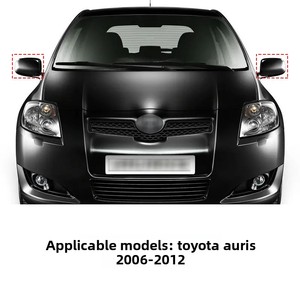 Coque de rétroviseur pour Auris 06-12, ajustement standard pour remplacer la décoration extérieure de la voiture - Product Image 2