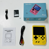 Console de jeu portable 400-en-1 avec télécommande, mini console de jeu pour enfants et étudiants, écran couleur