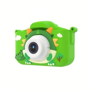 Cámara Digital Infantil de 2.0 Pulgadas con Diseño de Dinosaurio, Gran Angular de 180°, Resolución HD 720p/1080p, Ideal para Cumpleaños - Product Image 4