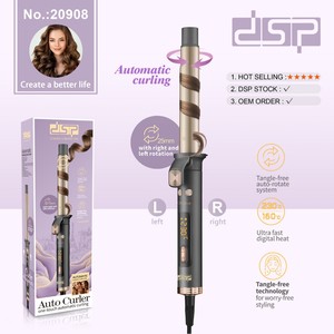 Rizador de Pelo Automático DSP con Barril de Cerámica de 25 mm y Pantalla Digital para Mujeres - Product Image 1
