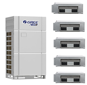 Climatiseurs Centraux GREE OEM 8hp-32hp VRF VRV, Pompe à Chaleur/Refroidissement R32/R410a, Climatiseur Commercial Multi-Zones - Product Image 1