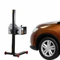 Detector de faros de coche/camión/Motor, probador de faros de vehículo con herramientas de diagnóstico CE, equipo de prueba automotriz, 2 unidades