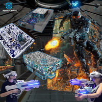 XR Battleground Multiplayer VR Arena XR Escape Salle de jeu Réalité virtuelle Jeux de combat d'intérieur Simulateur de tir VR 4 joueurs