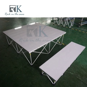 High Quality Aluminum Portable Folding <b>Stage</b> With Stair for Wedding Party Events - Product Image 3