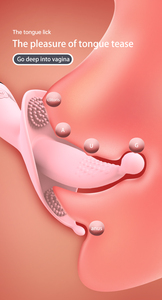 เครื่องสั่นรูปดอกไม้ 5 ระดับความถี่ ชาร์จผ่าน USB กระตุ้นลิ้นได้อย่างรุนแรง สำหรับผู้ใหญ่ - Product Image 4