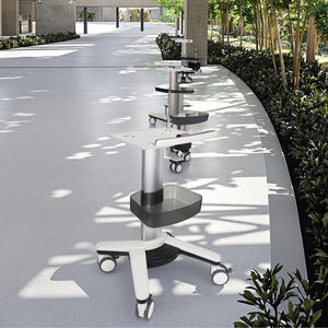 Moderne Pneumatische In Hoogte Verstelbare Medische Ziekenhuiswagen Voor <span class=keywords><strong>Ecg</strong></span>-Machines Hotel Woonkamer Gebruik 800-1050Mm Aluminiumlegering - Product Image 3