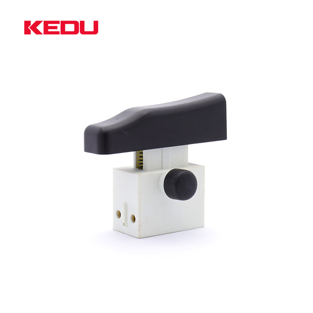 KEDU HY106 Lock Dual on Trigger Switch 18A Push Button Switch With UL TUV CE